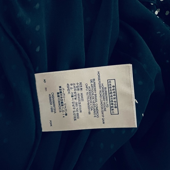 BURBERRY Silk Midi Length Skirt Size M | US 8 - Picture 15 of 15